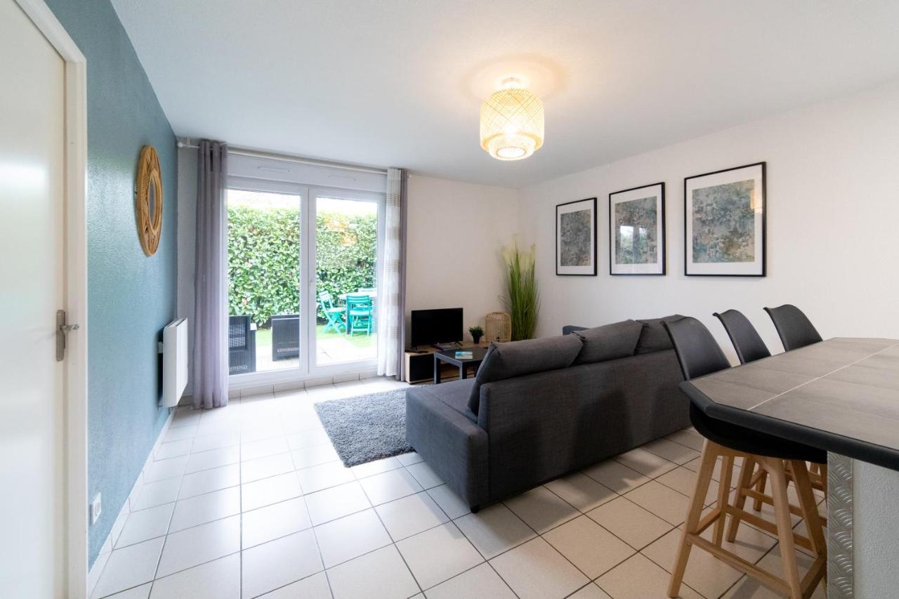 My Cozy Flat Blagnac - T2 - Free Parking - Terrasse - Jardin Apartamento Exterior foto